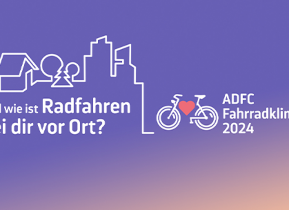 ADFC-Fahrradklima-Test 2024 Keyvisual ADFC-Fahrradklima-Test 2024 Keyvisual