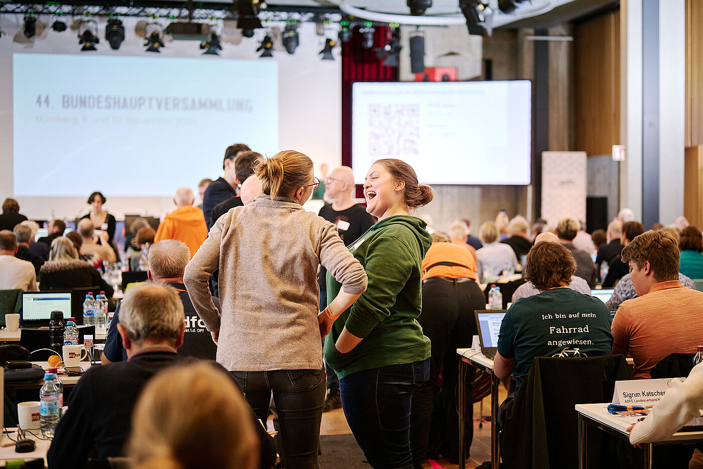 Impression von der ADFC-Bundeshauptversammlung 2024