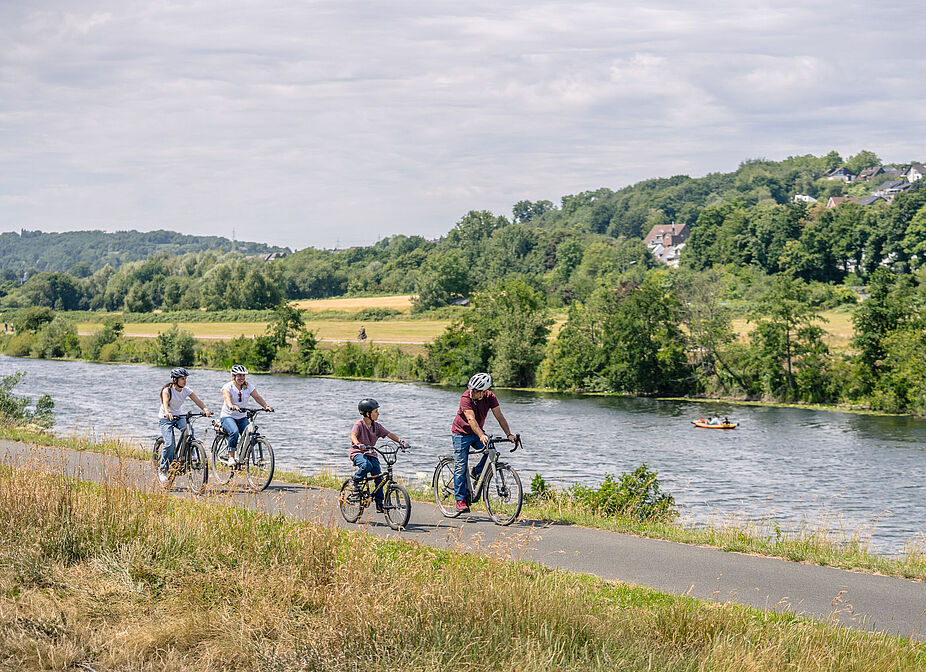 Mit der Familie entlang des RuhrtalRadweges