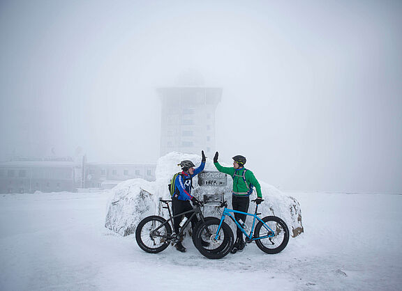 Auf Wintertour im Harz 