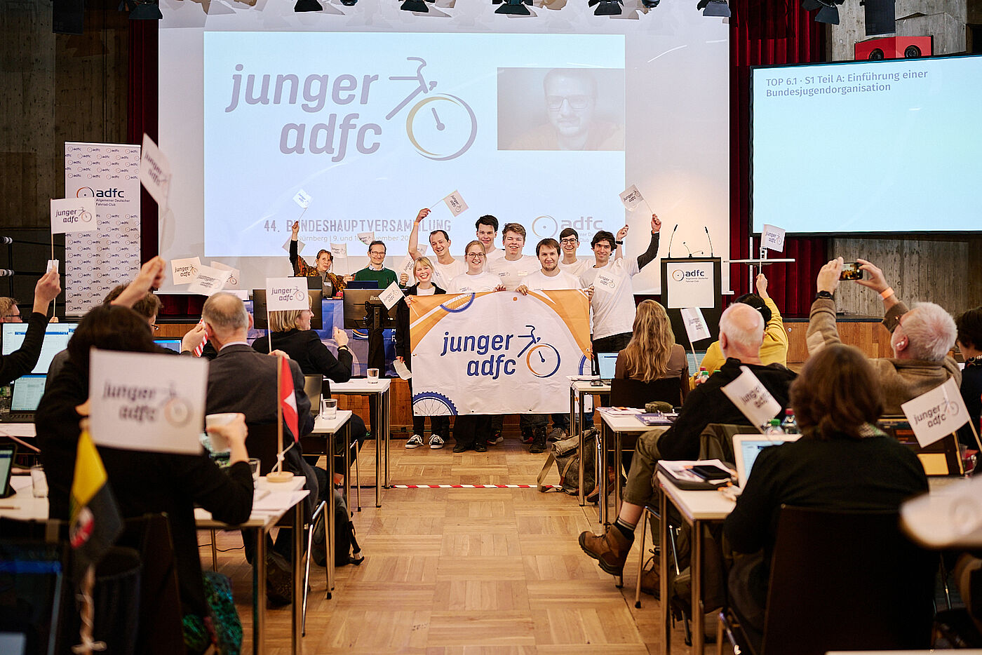 Impression von der ADFC-Bundeshauptversammlung 2024